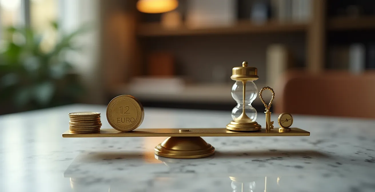 Balance symbolique entre économie et sécurité dans la location immobilière